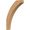 Ekena Millwork 5 1/2"W x 24"D x 36"H Thorton Smooth Knee Brace, Western Red Cedar BRC06X24X36THR00SWR - alternate 1